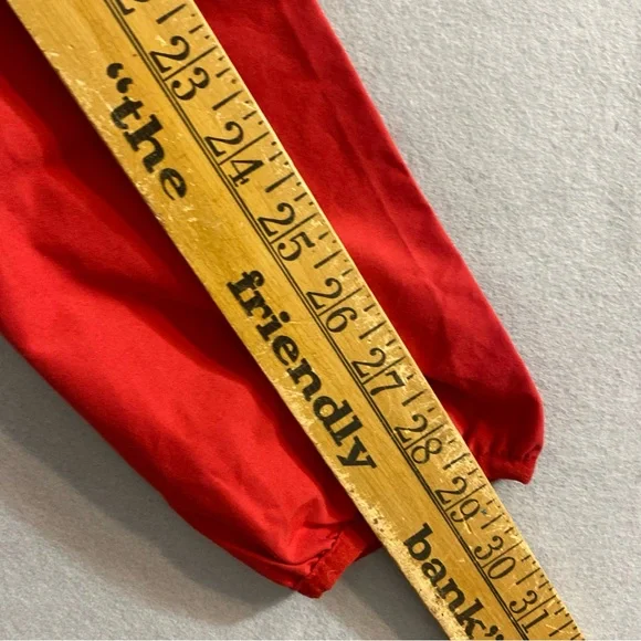 Penfield ANORAK Windbreaker Hooded Jacket Hooded Men’s  XS Red Green Trail Crew - Picture 14 of 16